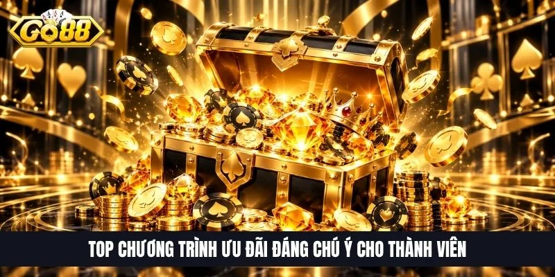 Top chương trình ưu đãi đáng chú ý cho thành viên